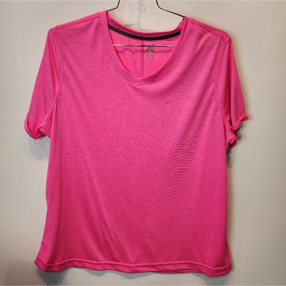 New Athletic Works Pink Barbie‎ T-Shirt Workout Gym Tee Plus Size XXL / 20